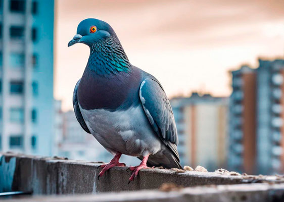 controle de pombos